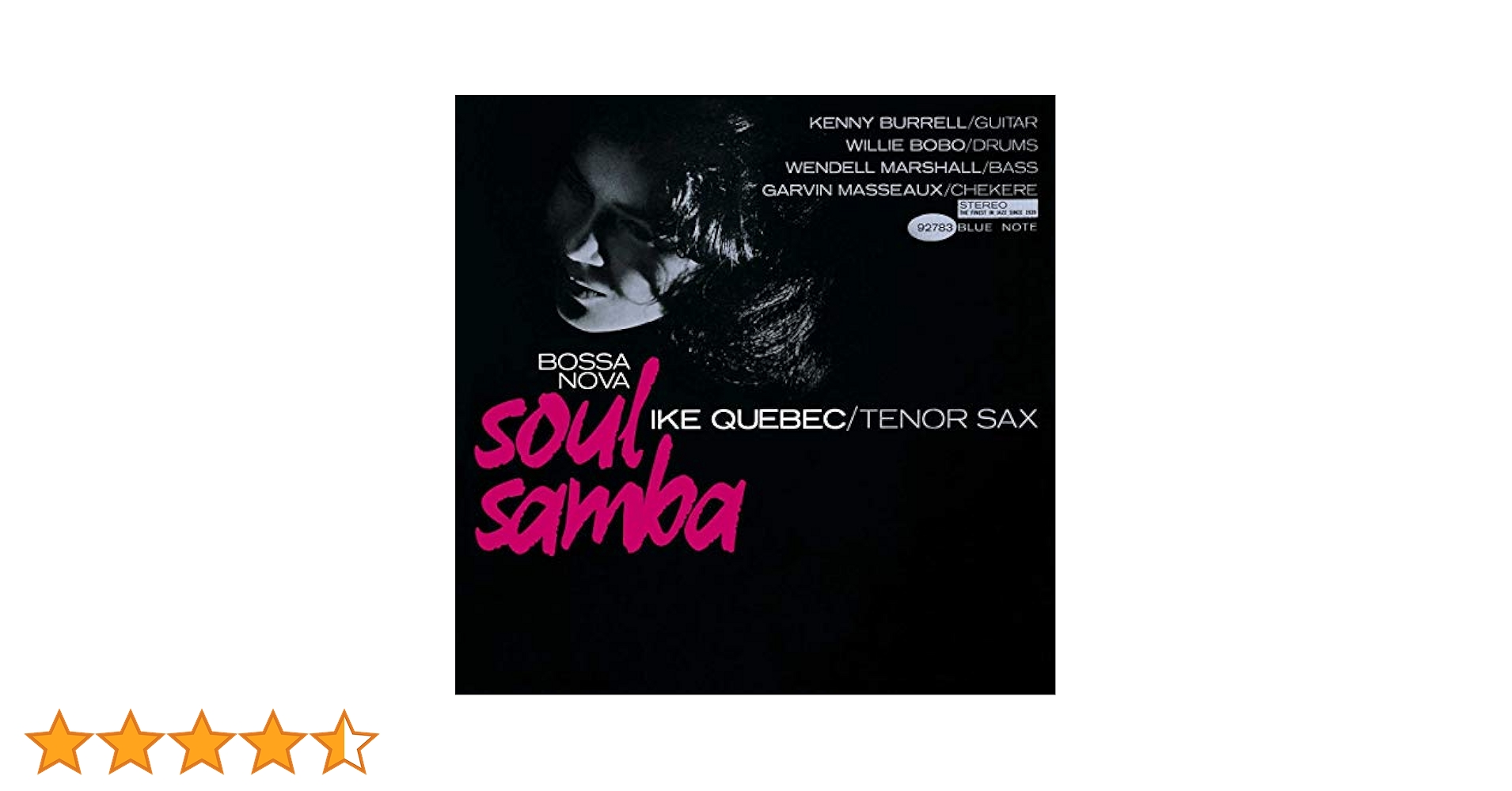 アイク　ケベック　　ボサノヴァ　レコード Ike Quebec – Bossa Nova Soul Samba – Vinyl (LP, Album + 3